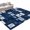Blue, variant on Area Rugs 4'x6'. Coastal Nautical Carpet Runner Indoor Outdoor Rugs Home Decor Aesthetic, Summer Ocean Sea Navy Blue Plaid Checkered Non Slip Mats Washable Accent Rug for Living Room Bedroom