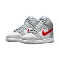 thumbnail image 3 of Big Kid's Nike Dunk Hi SE Lt Smoke Grey/Gym Red-White (DH9750 001) - 4, 3 of 8