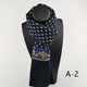 thumbnail image 5 of Bufanda de negocios británica de terciopelo lavado de doble capa para hombre, bufanda de traje de moda sencilla, bufanda larga cálida informal, 5 of 6