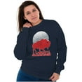 thumbnail image 5 of Vintage Patriotic American Buffalo Sweatshirt for Men or Women Brisco Brands L, 5 of 6