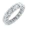 thumbnail image 2 of Karty - 5 Carat U-Prong Round Diamond Eternity Band, 2 of 2