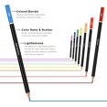 Ccfoud 72 Color Colored Pencils for Adult Coloring Books, Soft Core