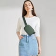 thumbnail image 2 of shiyou-Fanny Pack, Green, One Size, Mini Belt Bag, 2 of 4