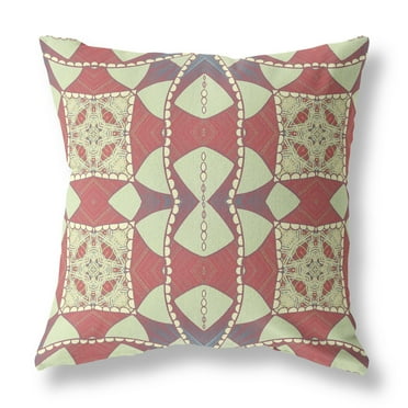 Amrita Sen Designs Amrita Sen Cosmic Circle Sprays Faux Suede Throw Pillow Zip 20" x 20"