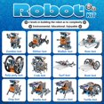 thumbnail image 2 of Solar Robot Toys Dioju 13 en 1 para niños de 8 a 12 años, color gris, 2 of 7