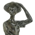 thumbnail image 5 of DecMode 9"W, 13"H Polystone Traditional Bicycle Sculpture, Bronze, 5 of 8