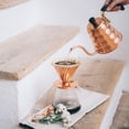 thumbnail image 4 of HARIO VDPR-02-CP V60 Copper Dripper for 1-4 Cups, Coffee, Hand Drip, Made in Japan, 4 of 7
