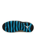 thumbnail image 5 of Nike Mens Air Jordan Retro 10 White/Dark Powder Blue-Black 310805-106, 5 of 5