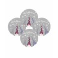 thumbnail image 7 of 15 Inch Round Placemats Set of 4, Christmas Grey Non Slip Heat Insulation PP Table Mats, Cute Gnomes Xmas Winter Snowflakes Washable Place Mats for Kitchen Dining Party Table Decor, 7 of 7