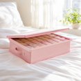 thumbnail image 6 of Closet Drawer Organizer And Storage Box With Dividers For Underwear Socks And Lingerie Foldable Wardrobe Organizer For Bedroom And Dresser Organization Solution, 1Pack F, 6 of 7