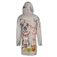 thumbnail image 2 of Trick or Treat Great Dane Funny Mummy Cosplay Pumpkin Candy Basket All Over Print 3D Hooded Duffle Toggle Coat Danes Dog Lover Gifts - 12016, 2 of 6
