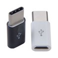 thumbnail image 4 of Methold Paquete de 10 conectores convertidor adaptador Micro USB tipo C macho a Micro USB hembra Teléfono y Comunicación negro 5 piezas, 4 of 6