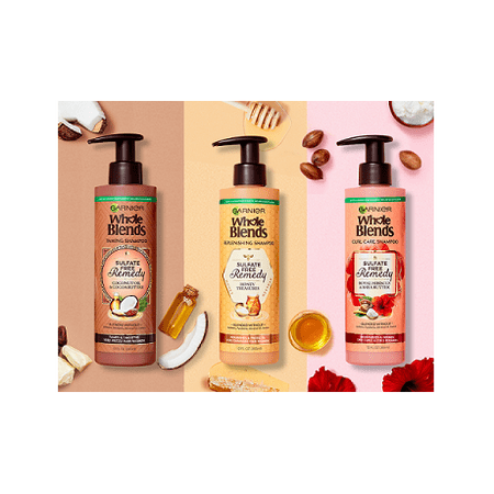 Shop Garnier Whole Blends Sulfate Free Remedy Shampoos, Conditioners, and Treatments
