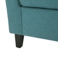 thumbnail image 5 of GDF Studio Naria Fabric Club Chair, Dark Teal, 5 of 6