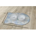 thumbnail image 2 of Simply Daisy Amoeba Meet Fish Shape Pet Feeding Mat for Cats, 2 of 3