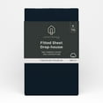 thumbnail image 2 of Hometrends 300 TC Brushed Percale Fitted Sheet, 2 of 5