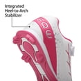 thumbnail image 4 of EQW Kids Baseball Cleats for Boys & Girls Softball Cleats | Comfortable, Non-Slip, Durable | Little Kid to Youth, 4 of 11