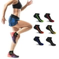 thumbnail image 4 of Compression Socks - Ankle High for Running, Athtletics, Travel - 6 Pair, 4 of 6