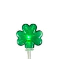 thumbnail image 5 of Northlight LED St Patrick's Day Shamrock String Lights with Timer - Green - 5.5' Clear Wire - 20ct, 5 of 7