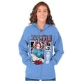thumbnail image 4 of Street Fighter Chun Li Born Fly Zip Up Hoodie Men's Women's Brisco Brands M, 4 of 6