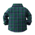 thumbnail image 7 of MexChoioe Boys Plaid Shirt Jacket Button Down Flap Pocket Soft Thick Comfy Loose Print Casual Outer Coat for Kids, 7 of 7