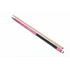 "58"" Pink  2 Piece Hardwood Canadian Maple Pool Cue Billiard Stick 21 Oz"