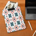thumbnail image 5 of FORMRS A4 Clipboard Folder with Pen Holder Horizontal Foldable School Office Binder, Flowers Geometric Pattern, 5 of 9