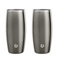thumbnail image 1 of Colección Elegancia SNOWFOX: Vaso de Cerveza Aislado de Acero Inoxidable, 18 onzas, Juego de 2, Gris Oliva, 1 of 3