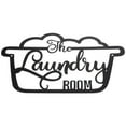 thumbnail image 4 of Rustic Style Laundry Sign Decor Creative Wash Room Wall Hanging Decoration, 4 of 6
