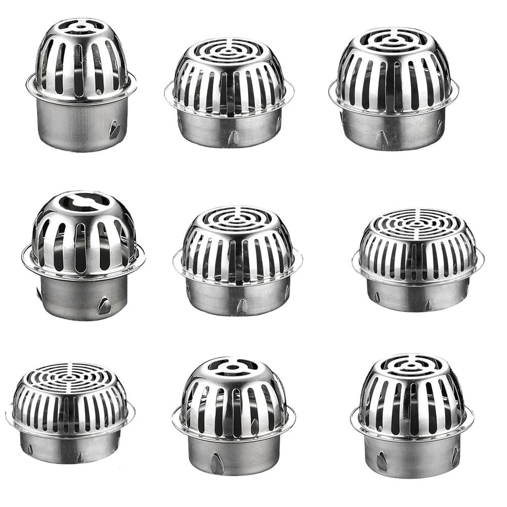 Stainless Steel Anti-Clog Roof Floor Drain Gutter Sewer Drain Filter 200mm