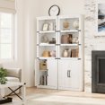 thumbnail image 4 of 1 Pb, Mdf Retro Bookcase With 2 Doors, 4 of 9