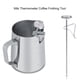 thumbnail image 4 of Termómetro de Leche de Acero inoxidable de alta precisión para accesorios para hacer espuma de cafés, 4 of 7