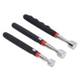 thumbnail image 1 of Kit de Stylo de Ramassage Rétractable, Aimant en Acier en Caoutchouc 3Pcs Forte 10LB 15LB 20LB Outil de Ramassage Magnétique Rétractable Ensemble Stable Portable pour les Usines, 1 of 8