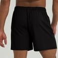 thumbnail image 5 of BLCHUNen Mens Workout Shorts Summer Beach Elastic Drawstring Straight Leg Running Gym Shorts with Pockets, 5 of 6