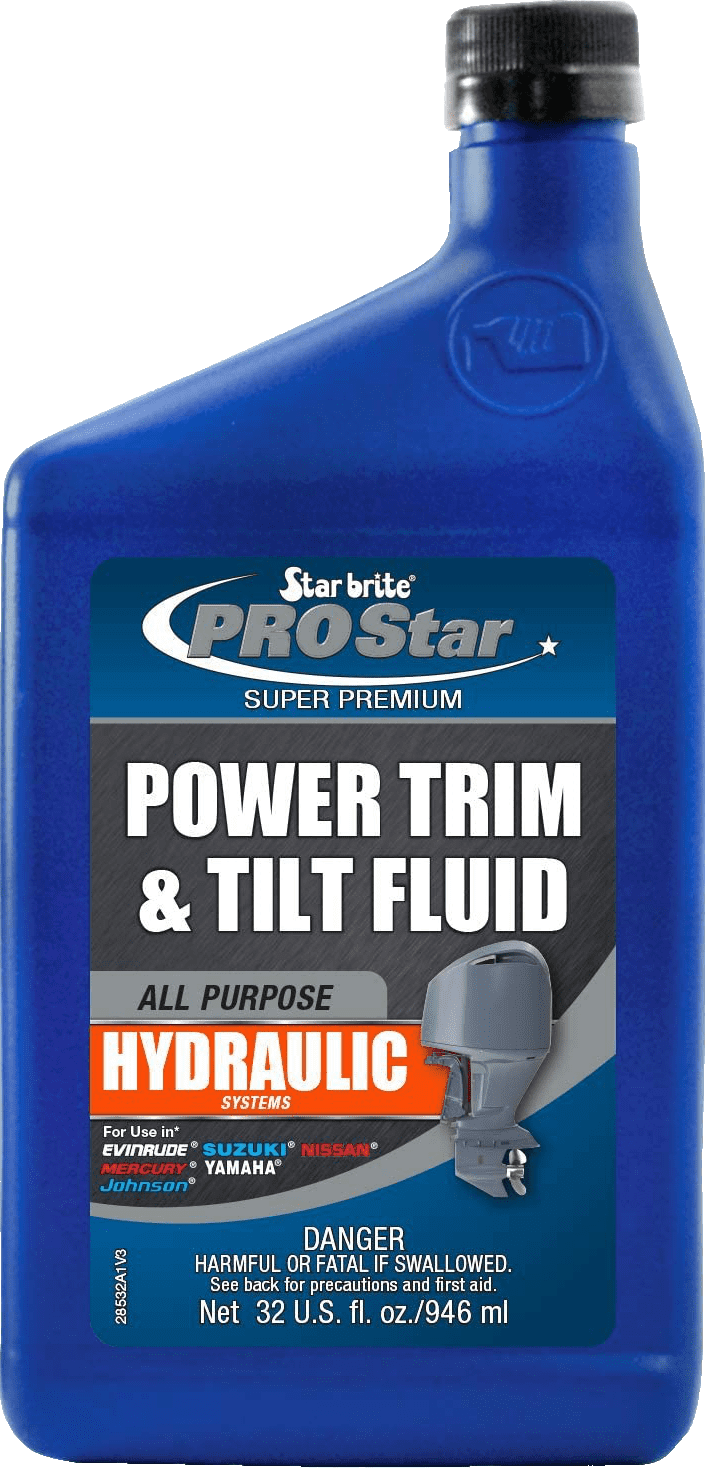 Den sandsynlige kemikalier Giftig Star Brite Pro Star Super Premium Power Trim and Tilt Fluid - 32 oz - 28532  - Walmart.com