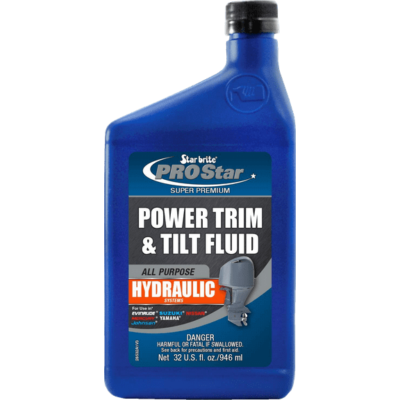 Star Brite Pro Star Super Premium Power Trim and Tilt Fluid, 32 oz - 28532