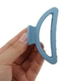 thumbnail image 5 of Unique Bargains 1 Pc Frosted Half Circle Hair Clips Hairdo Clip for Home Blue, 5 of 5