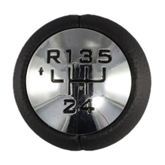 HPDL Gear Shift Knob, High Quality Polished Silver Metal Top, Fits Peugeot 307 308 3008 407 5008 807 & More, Easy Installation