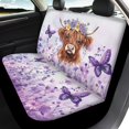 thumbnail image 4 of Pzuqiu Cow Flowers Car Seat Covers Breathable, for SUV Seats Auto Seats Auto Interior Suitable for Truck Most Sedans, 4 of 10