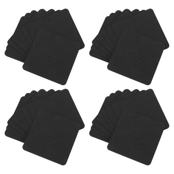 OUNONA 100pcs Brooch Pin Display Cards Jewelry Trinket Displaying Paper Cards Jewelry Store  Brooch Pin Cards For Selling Jewelry Accessories