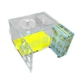 thumbnail image 3 of Hábitat de granja fabricado en acrílico transparente con zona de alimentación para observación. 18 cm, 3 of 9