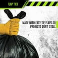 thumbnail image 3 of Aluf Plastics RCT-60XX Low-Density Repro Blend Can Liner, 38" x 58", 3 of 6