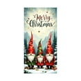 thumbnail image 2 of Lwlmwt Santa Christmas Door Cover 35x71 Inch, Merry Entryway Decor for Winter Festivities, Seasonal Party Background, Front Porch Display and Christmas Decoration, 2 of 7