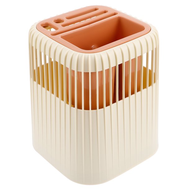 Tendedero para utensilios de cocina, soporte para cubiertos y escurridor, organizador para fregadero, utensilios para lavar platos, color amarillo