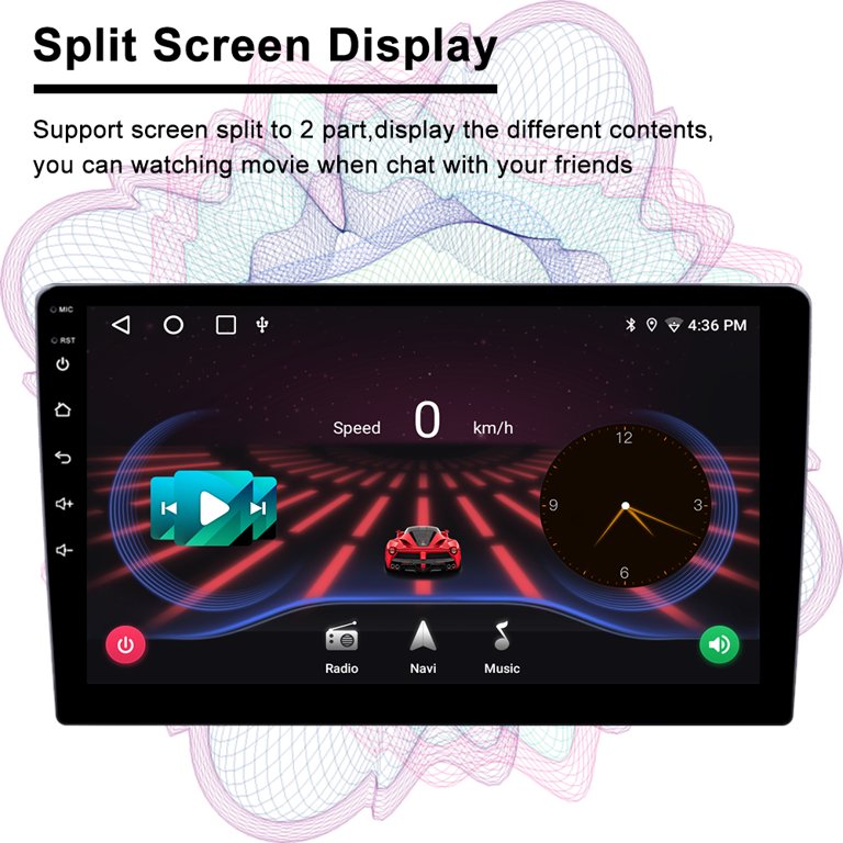 Android 13 Car Stereo For Hyundai Veloster 2011-2015 | 9" Touchscreen, Wireless CarPlay, Android Auto, GPS, Backup Camera