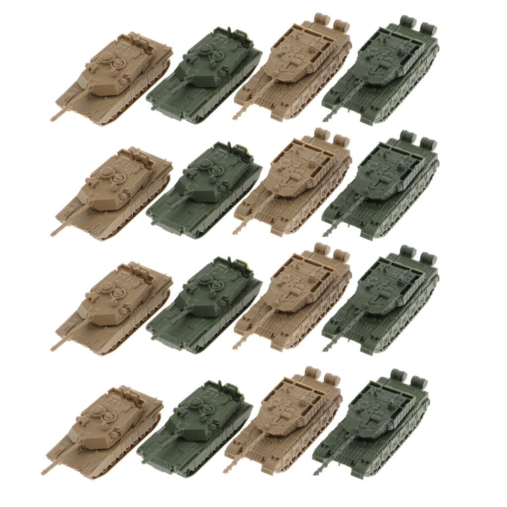 Esquirla 16pcs 1/144 Scale Plastic Battle Tanks Model CN ZTZ-99