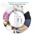 thumbnail image 5 of Plancha de vapor portátil Tourvee para ropa; plancha de vapor portátil de 150 ml; minimáquina de vapor para uso en casa, oficina o viajes; apta para diversas telas. Vaporizador de tela portátil para, 5 of 5