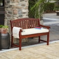 thumbnail image 3 of Arden Selections ProFoam EverTru Acrylic 46 x 18 x 3.5 Inch Outdoor Bench Cushion, Cream, 3 of 6