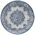 thumbnail image 3 of SAFAVIEH Brentwood Gisselle Oriental Area Rug, Blue/Ivory, 9' x 12', 3 of 4