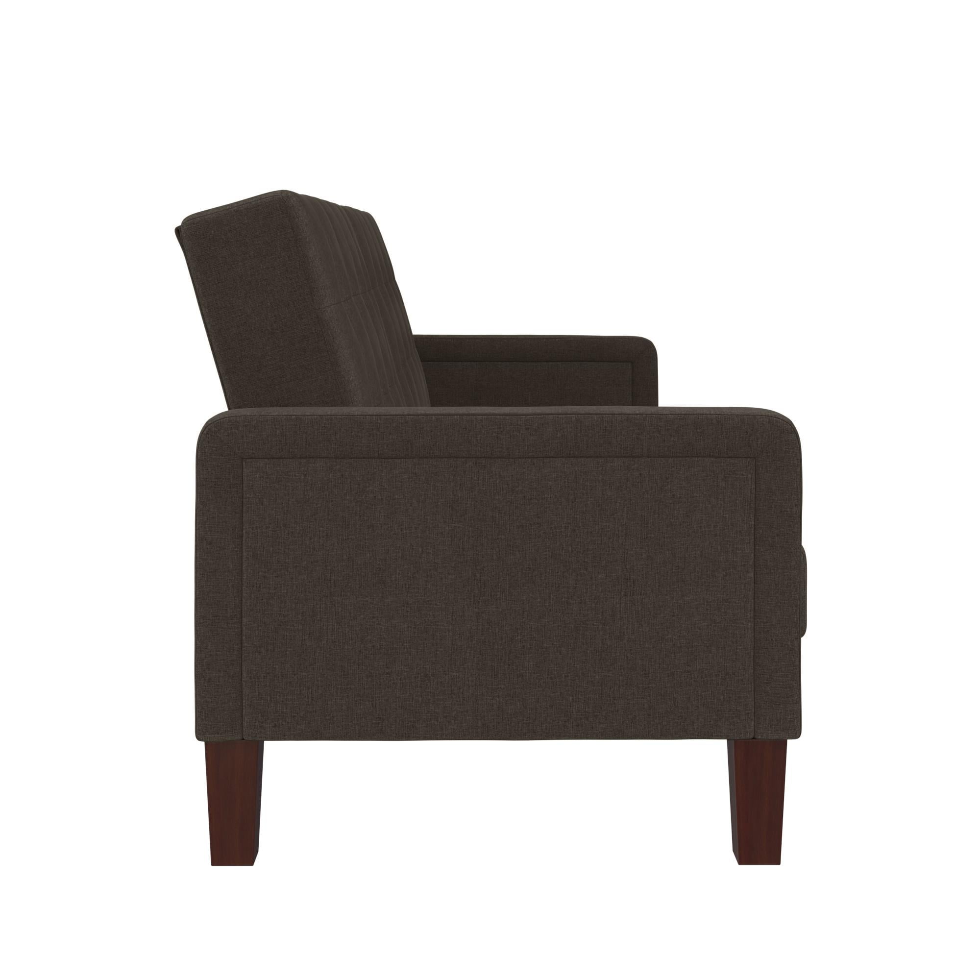 Better homes & gardens porter fabric tufted futon deals